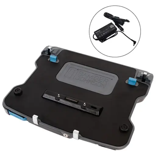 [7170-0789-20] Gamber-Johnson 7170-0789-20 Docking Station, No RF - Getac B360, 12V Power Adapter