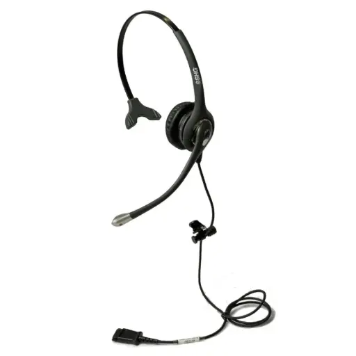 [S 500 NC-PL] SHG S 500 NC-PL Monaural Call Center Headset, Noise-Cancelling - Poly QD
