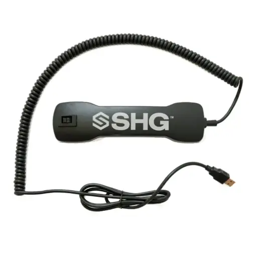 [S H100-PTM/USB] SHG S H100-PTM/USB Handset, Push-to-Mute (PTM) Button