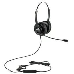 [S 5400 USB-MOTH] SHG S 5400 USB-BOTH Binaural USB-A Headset, Noise-Cancelling Mic, In-Line Controls