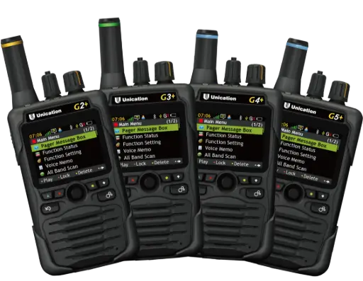 Unication G-Series+ P25 Voice Pager