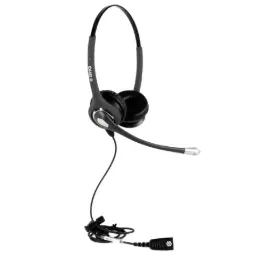 [S M600 NC] SHG S M600 NC Binaural Headset, Passive Noise-Canceling Mic - QD
