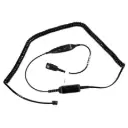 [S M135-PTT/AVAYA] SHG S M135-PTT/AVAYA QD to RJ9 PTT Adapter Cable - Avaya Phones
