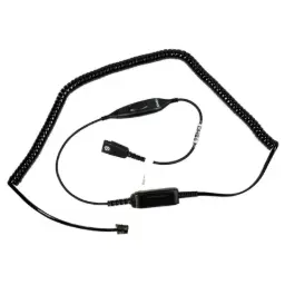 [S M135-PTT/AVAYA] SHG S M135-PTT/AVAYA QD to RJ9 PTT Adapter Cable - Avaya Phones