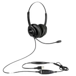[S M5400] SHG S M5400 BOTH-PTT Military Binaural USB Headset, Noise-Cancelling Mic, PTT
