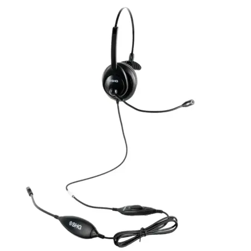 [S M5300] SHG S M5300 MOTH-PTT Military Monaural USB Headset, Noise-Cancelling Mic, PTT