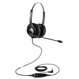 [S M5425] SHG S M5425 BOTH-PTT Military Binaural 3.5mm Headset, Noise-Cancelling Mic, PTT