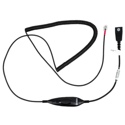 [S M135-PTT/CISCO] SHG S M135-PTT/CISCO QD to RJ9 PTT Adapter Cable - Cisco Phones