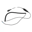 [S M135-PTT/STANDARD] SHG S M135-PTT/STANDARD Push-To-Talk QD to RJ9 PTT Adapter Cable