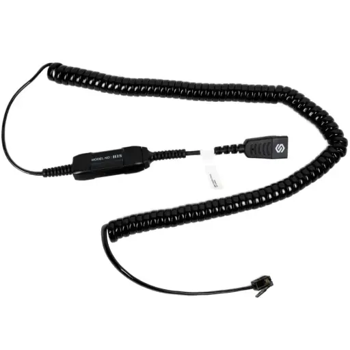 [S 135 HIS] SHG S 135 HIS Amp Cable, Flat QD to RJ9 - SHG Headsets