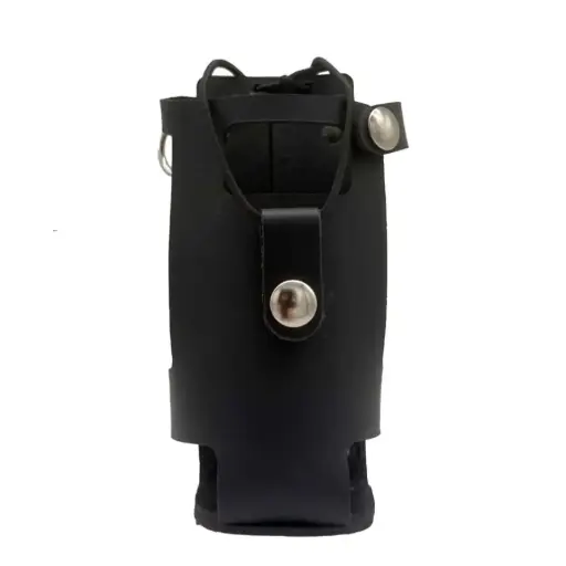 [5745RC-1] Boston Leather 5745RC-1 Radio Holder, D-Rings - Motorola APX N70 XE
