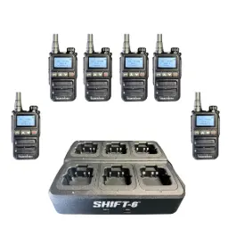 Klein Shift UHF DMR Digital 2-Way Display Radio 6-Pack, Charger
