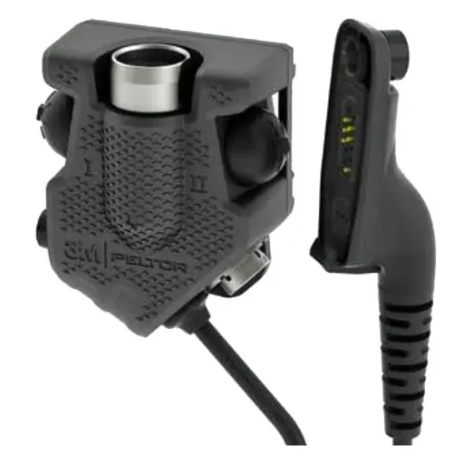 [7100338746] 3M Peltor FL705-APX7000 FL7000 5-pin PTT Adapter - Motorola APX NEXT, 8000, Aux Port