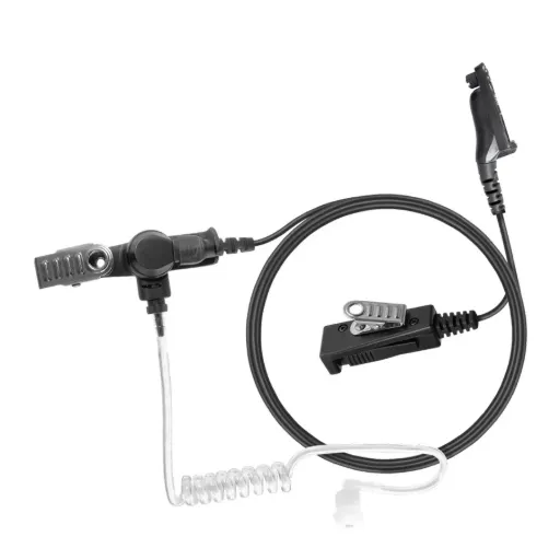 [MAG-6129-2W] Magnum MAG-6129-2W Surveillance 2-Wire Earpiece, PTT, Acoustic Tube - Motorola APX, XPR 7000