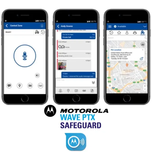[SSV00S03127A] Motorola WAVE PTX Mobile App Subscription with SafeGuard Package - iOS, Android