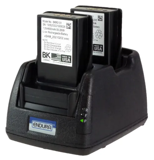 [EC2M-BK4-D] Endura EC2M-BK4-D Dual Unit AC Charger - BK BKR 9000
