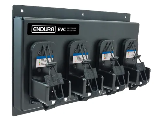 [EVC-BK4-4] Endura EVC-BK4-4 12V DC 4-Unit Vehicle Charging Station - BK BKR 9000