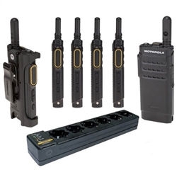 [6-SL300-V2-MUC] Motorola AAH88JCC9JA2AN SL300 VHF 6 Pack, 6 Slot Charger